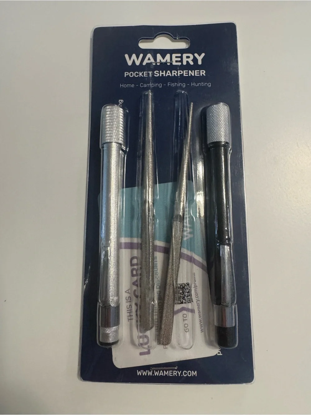 Pocket Sharpener Set - Silver and Black